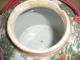 Antique Chinese Rose Medallion Teapot & Cup In A Wicker Basket Tea Caddy Set Plates photo 6