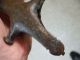 Very Rare East Indian India Bronze Antique Tiger Form Hilt Or Grip From A Sword India photo 8
