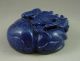 Fine Old Chiese Lapis Lazuli Carved Double Pixiu Carving Other photo 2