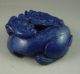Fine Old Chiese Lapis Lazuli Carved Double Pixiu Carving Other photo 3