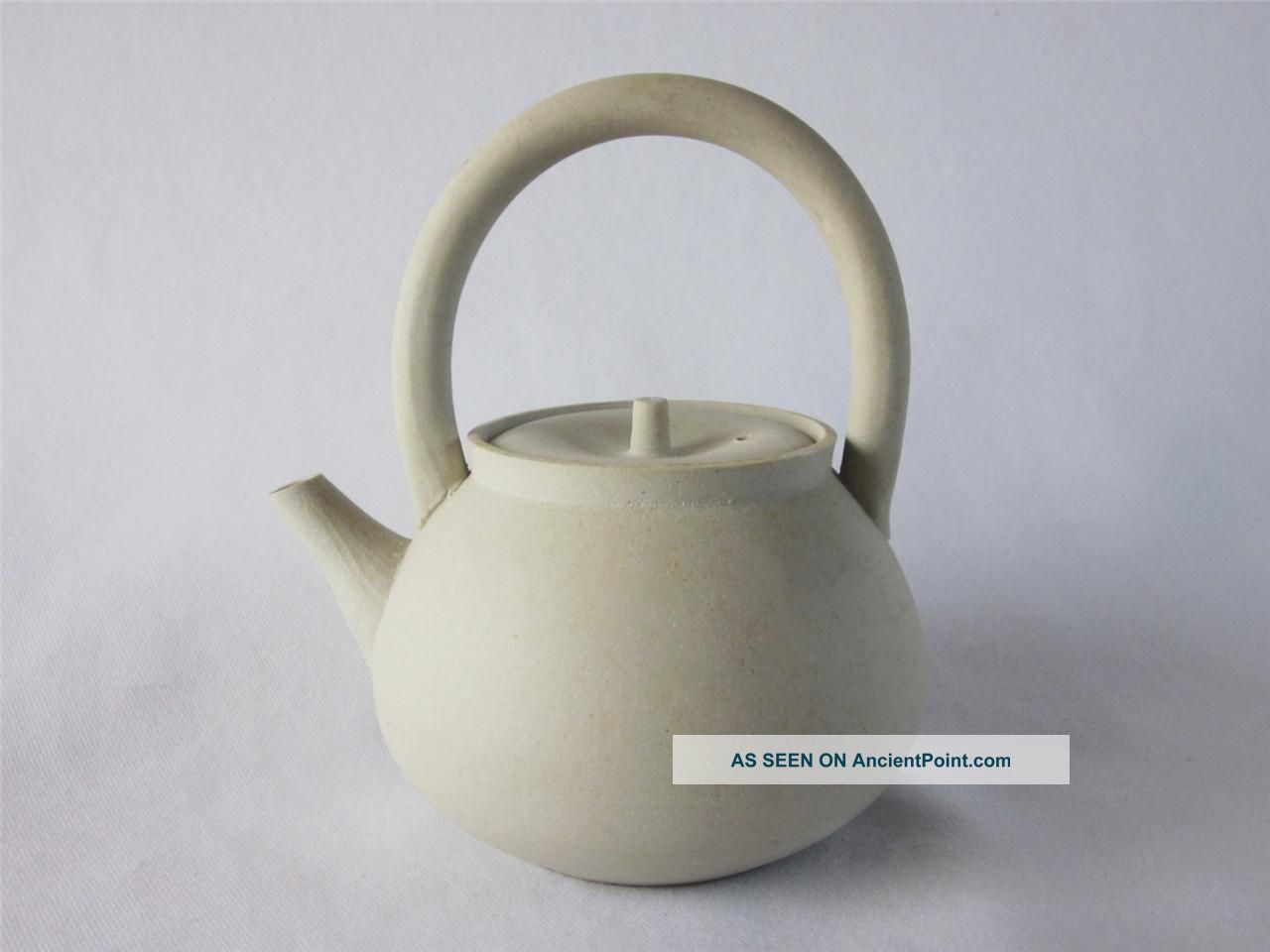 Japanese Pottery Tea Kettle Bofura By Kosai; Tea Ceremony/ Style/ 248 Other photo