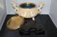 An Attractive Japanese Footed Bowl & Lid,  With Dragon Handles And Wooden Stand. Other photo 6