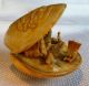 Vintage Japan Celluloid Clam Shell Diorama Figurine Other photo 2