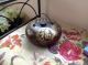 Vintage Asian Antiques Real Bed Warming Pot Vessel With A Gold & Bronze Print Pots photo 5
