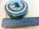 Antique Blue Nd White Small Jar Other photo 8