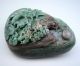 Natural Dushan Green Jade Chinese Carved Pine Trees Old Man Statue Nr Other photo 7