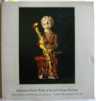Catalogue Important Chinese Ceramics Paintings Works Of Art New York 1979 photo