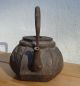 Antique Asian Japanese Chinese Iron Pre 1800s Tetsubin Teapot Unknown photo 5