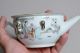 19thc Signed Antique Chinese Hand Painted Porcelain Flat Top Teapot Human Scenes Teapots photo 4