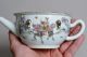 19thc Signed Antique Chinese Hand Painted Porcelain Flat Top Teapot Human Scenes Teapots photo 5