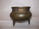 A Small Antique Chinese 17 - 18 - 19th Century Xuande Marked Bronze Censer Other photo 11