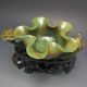 Old Antiques 18 - 19th Jade Hand - Carved Lotus Brush Washer Nr/pc2440 Brush Washers photo 1
