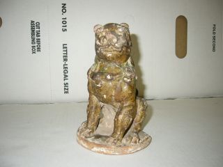Authentic Vintage Tang Dynasty Pottery Foo Dog Antique & Rare,  Authenticated photo