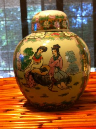 Antique Chinese Ginger Jar photo
