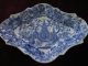 3 Early Chinese Porcelain Bowls Dishes Blue & White Transfers Repaired Mid 19thc Bowls photo 1