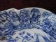3 Early Chinese Porcelain Bowls Dishes Blue & White Transfers Repaired Mid 19thc Bowls photo 3