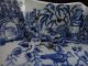 3 Early Chinese Porcelain Bowls Dishes Blue & White Transfers Repaired Mid 19thc Bowls photo 7