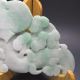 100% Natural Jadeite A Jade Hand - Carved Statues - Ruyi/lingzhi Nr/pc2381 Other photo 2