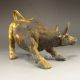 Chinese Bronze Statue - Ox Nr Oxen photo 5