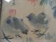 Old Chinese Framed Painting Qi Baishi Chicken And Flower 齊白石 Paintings & Scrolls photo 8