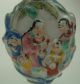 Antique Chinese Hand Painted Snuff Porcelain Porcelaine Bottle Glass Pottery Snuff Bottles photo 2