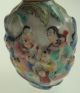 Antique Chinese Hand Painted Snuff Porcelain Porcelaine Bottle Glass Pottery Snuff Bottles photo 7