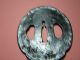 Old Japanese Samurai Sword Tsuba,  With Insect Design (bee & Flowers) Other photo 1