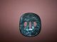Old Japanese Samurai Sword Tsuba,  With Insect Design (fly And Leaves) Other photo 3