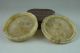 Antique Chinese Hetian Jade Carved Powder Box Carving Other photo 3