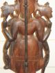 Antique Rosewood Figural Lamp. Other photo 5