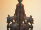 Antique Rosewood Figural Lamp. Other photo 6