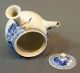 Small Chinese Porcelain Blue & White Teapot Porcelain photo 2