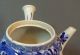 Small Chinese Porcelain Blue & White Teapot Porcelain photo 3