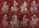 Set Of 8 Antique Chinese Silk Embroidered Panels Immortal Figural Gold Threads Robes & Textiles photo 1