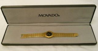Estate Ladies Movado Wristwatch Museum Dial Parts,  Repair photo