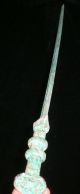 Vintage China Warringstatesperiod War Blood Groove Weapon Bronze Long Sword 剑24 