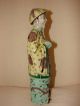 Fine Chinese Famille Verte Porcelain Figurine,  Circa 1900 Men, Women & Children photo 9