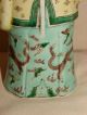 Fine Chinese Famille Verte Porcelain Figurine,  Circa 1900 Men, Women & Children photo 5