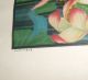 Vintage 1900s Chinese Or Japanese Art Poster Other photo 1