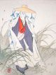 Beauty,  Hat,  Noble Woman Japanese Woodblockprint Orig Kuchi - E Keishu Prints photo 1