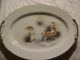 - - Vintage Kutani Porcelain Platter: - Mt.  Fuji,  Waterwheel,  - - (damaged) Plates photo 9