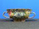 Chinese Antique Hand Painted Porcelain Mille Fleur Bowl 19 Century Glasses & Cups photo 1