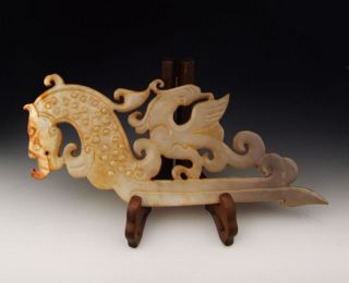 One Dragon&phoenix Jade Carving photo