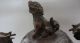 Old Chinese Bronze Hand - Carved Censer - Dragon Other photo 3