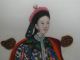 Chinese Study On Rice/pith Paper Of Seated Lady In Bright Coloured Robe 19thc (a Paintings & Scrolls photo 2