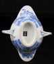 Antique Blue & White Canton China,  Export Porcelain - - Rare Dbl.  Handle Gravy Boat Boxes photo 2