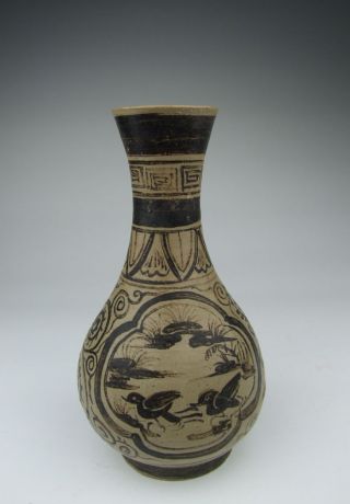 One Jizhou Ware Porcelain Vase photo