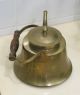 Antique Chinese Brass Teapot W/flowers Etched On The Sides Teapots photo 7