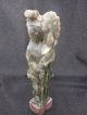 Chinese Hand Carved Stone Figurine Height Nine Inches Good Condition Men, Women & Children photo 4