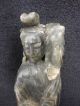 Chinese Hand Carved Stone Figurine Height Nine Inches Good Condition Men, Women & Children photo 8